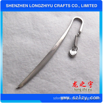 Metal 3D Heart Shaped Wedding Bookmark Set for Books (LZY-00020135029)